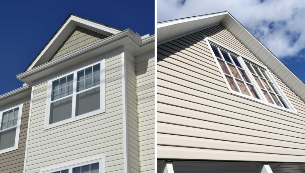 vinyl siding vs LP SmartSide siding