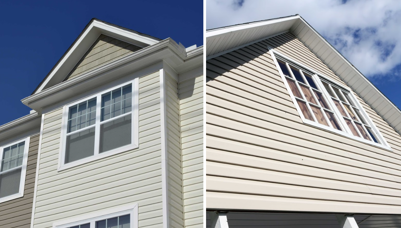vinyl siding vs LP SmartSide siding
