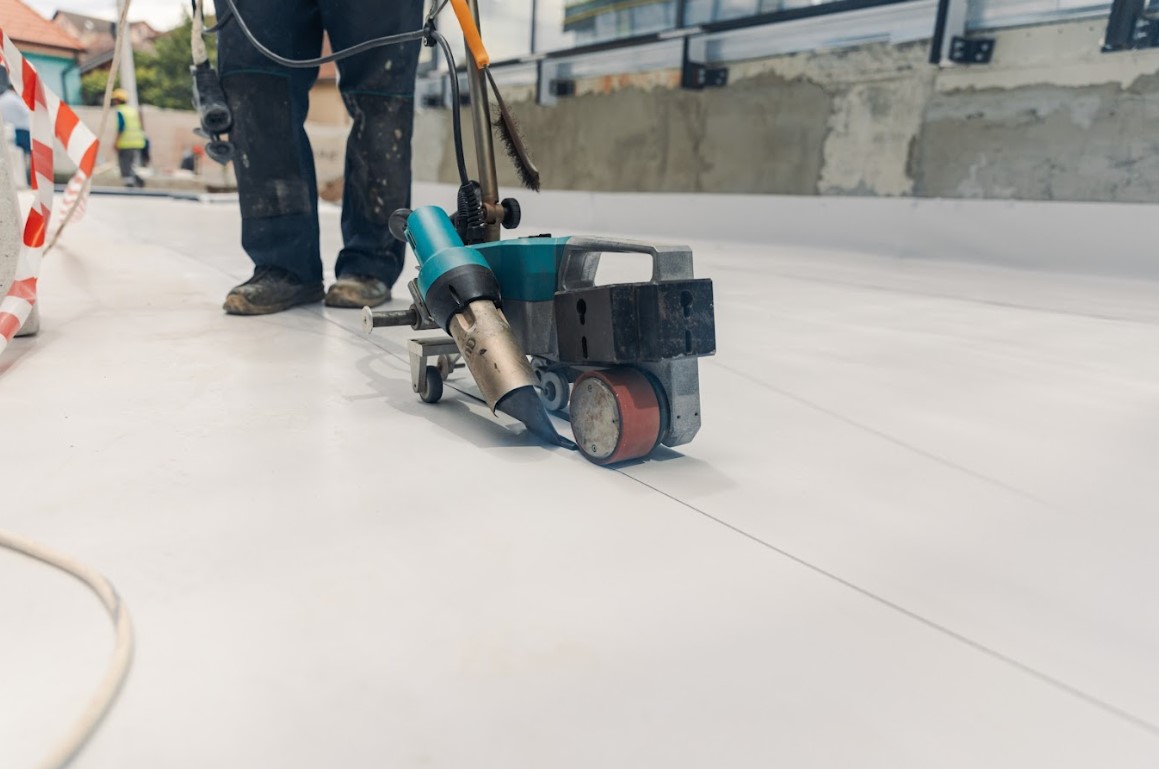 TPO commercial roof