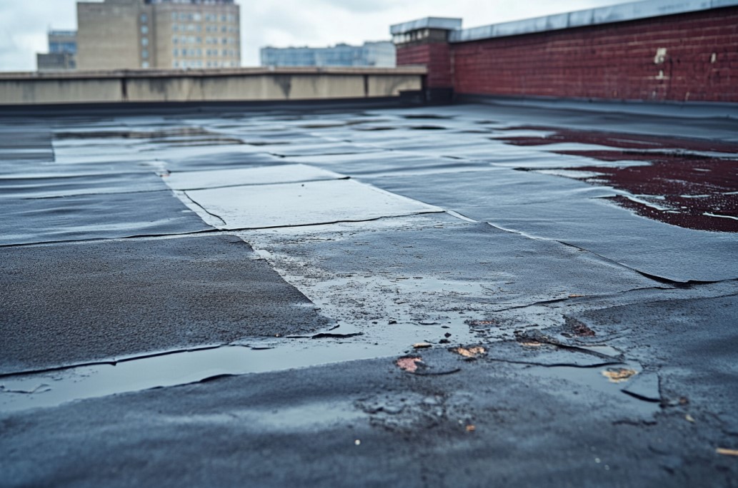 commercial flat roof problems