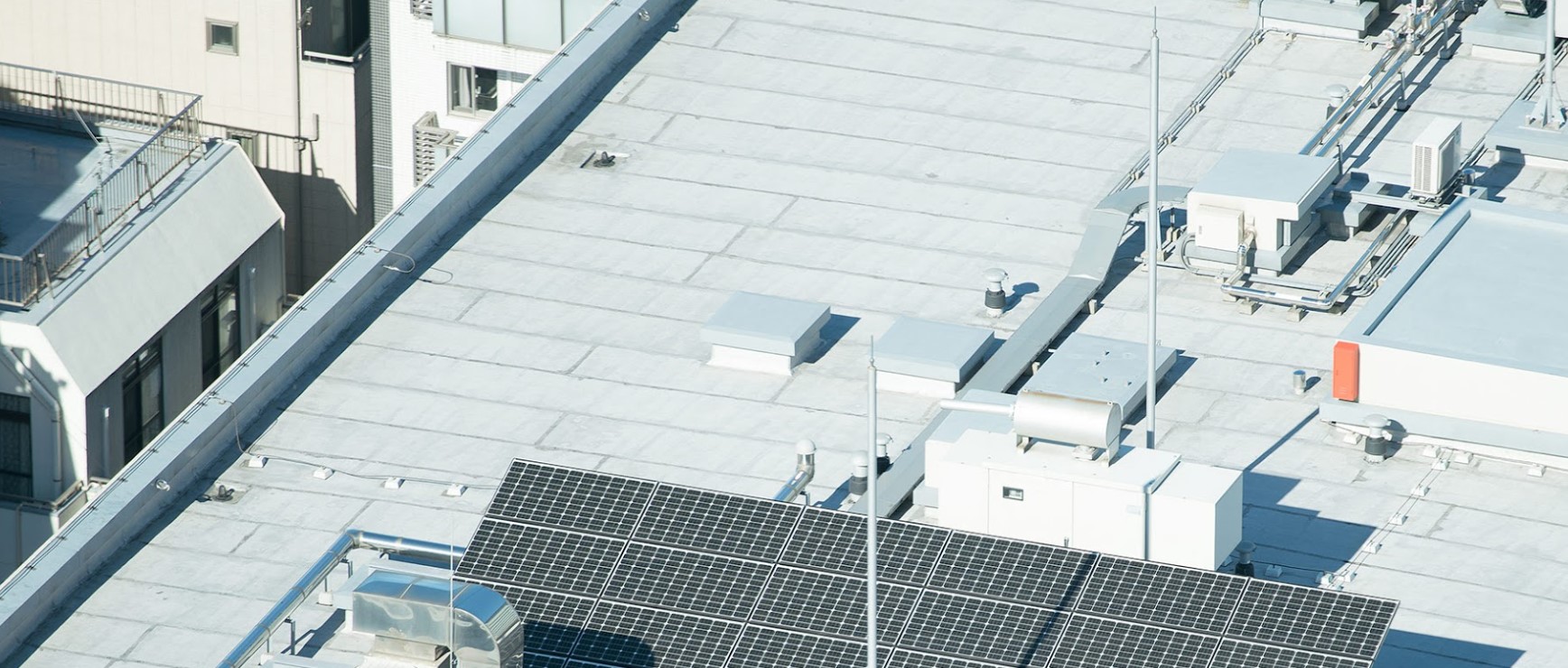 flat commercial roof