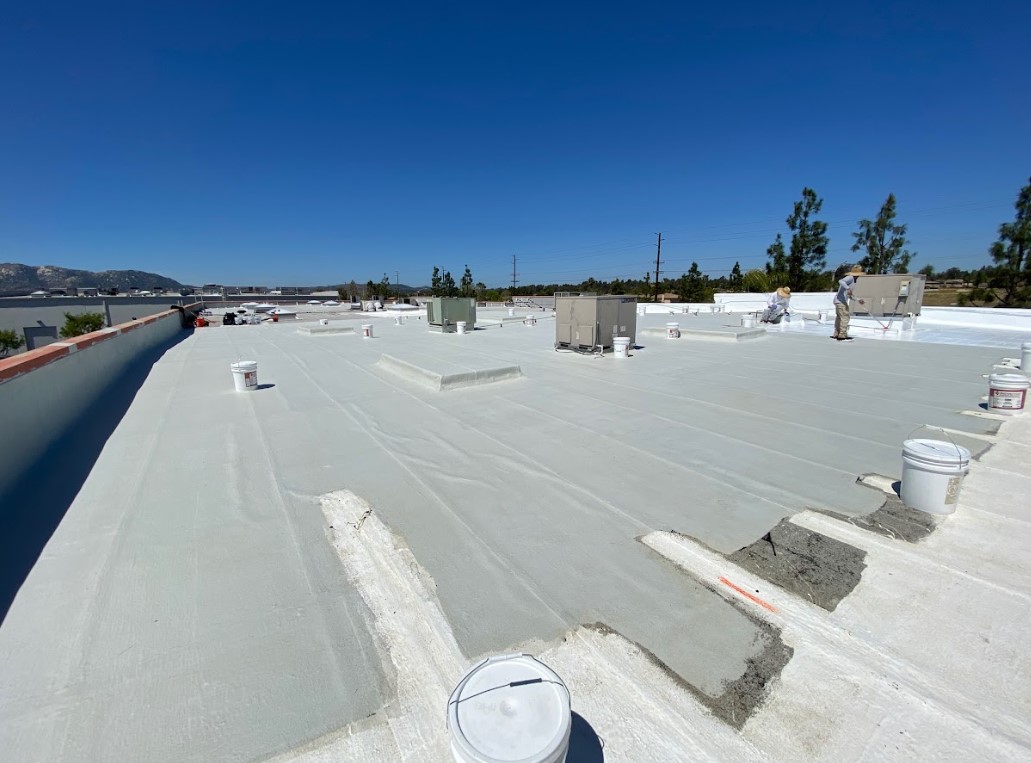 commercial roof coating